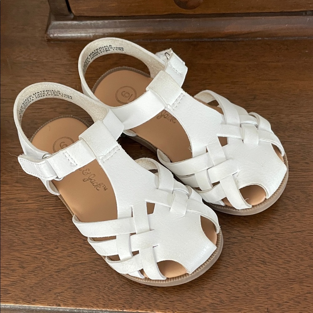 Cat & Jack White Kids Sandals